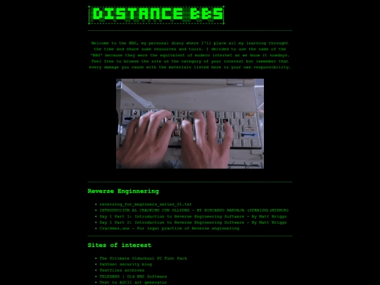 BBS screenshot
