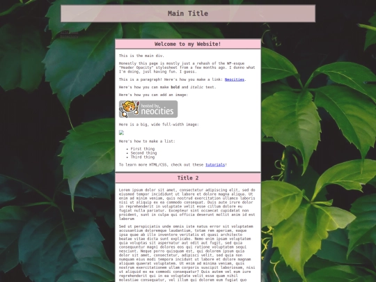 index screenshot