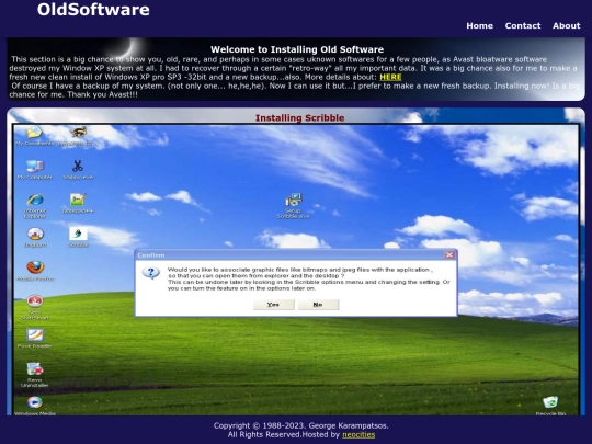 Installing_Old_Software screenshot