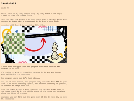 blog screenshot
