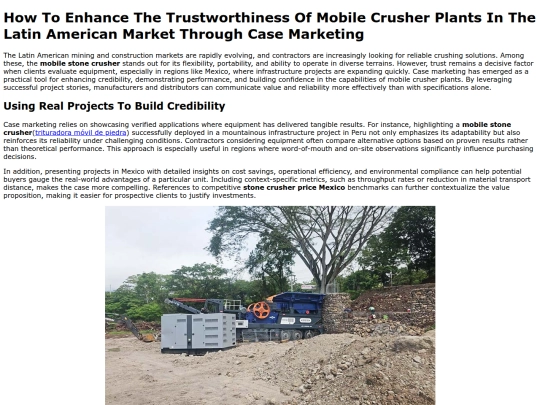 how-to-enhance-the-trustworthiness-of-mobile-crusher-plants-in-the-latin-american-market-through-case-marketing screenshot