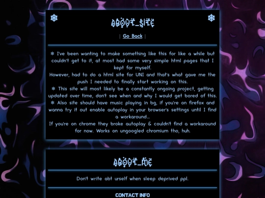 pages/about screenshot