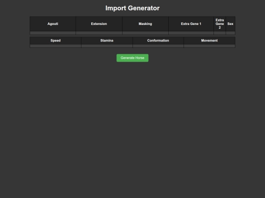 import-generator screenshot