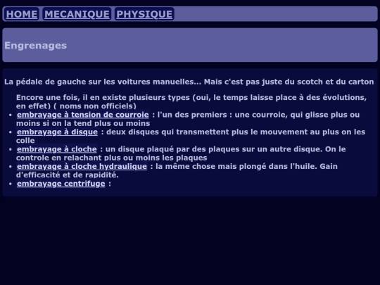 pages/mecanique/embrayages screenshot