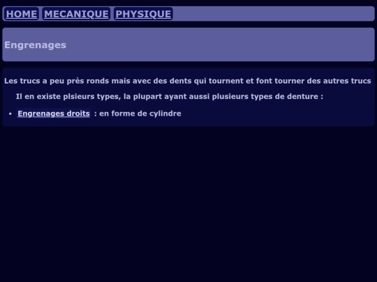 pages/mecanique/engrenages screenshot
