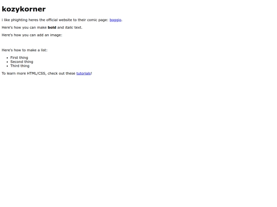 index screenshot
