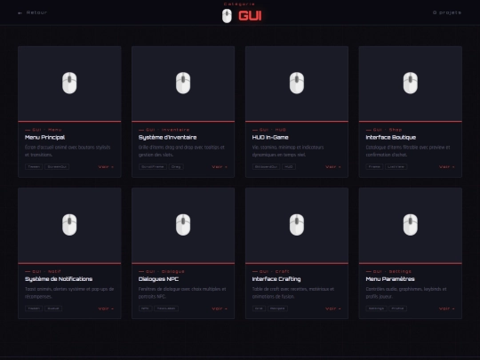 Pages/GUI screenshot
