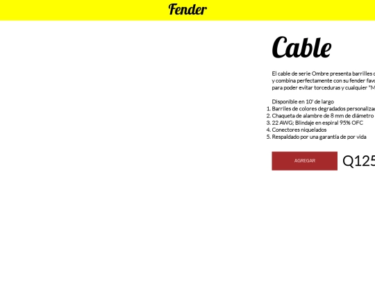 Cable screenshot