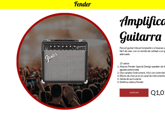 amplificador screenshot
