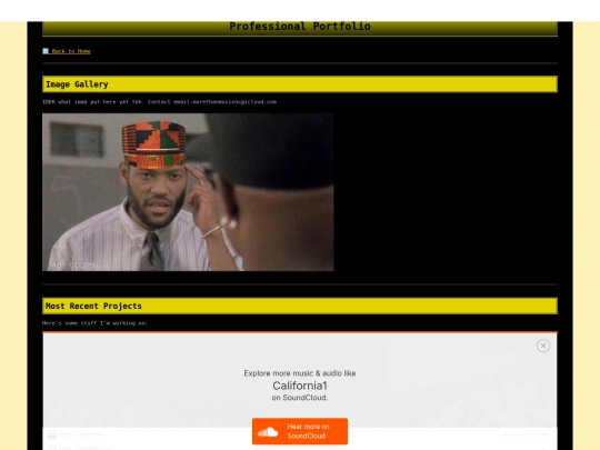 Portfolio screenshot