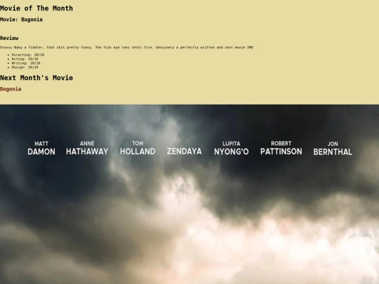 home screenshot