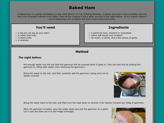 baked_ham screenshot