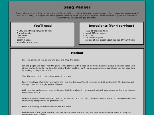 saag_paneer screenshot