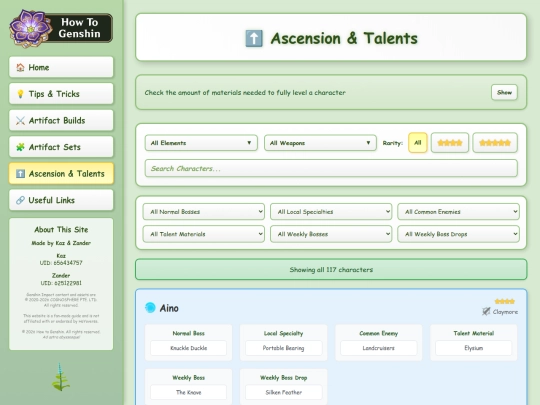 ascension-talents screenshot