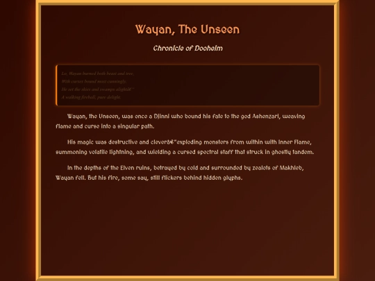 ancient legends/Wayan_scroll screenshot