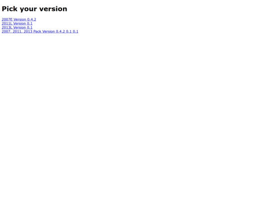 fufblox/version screenshot