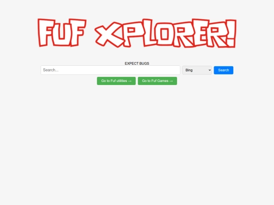 fufxplorerhomepage screenshot