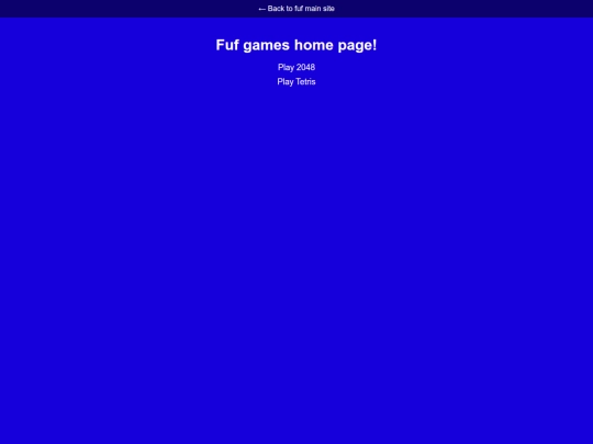 games screenshot