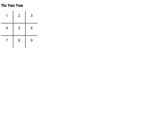 tictactoe screenshot