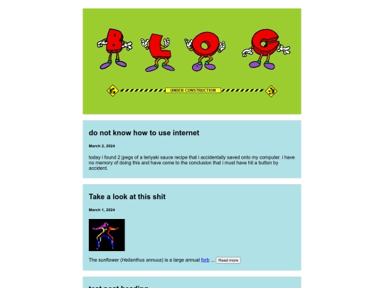 blog screenshot