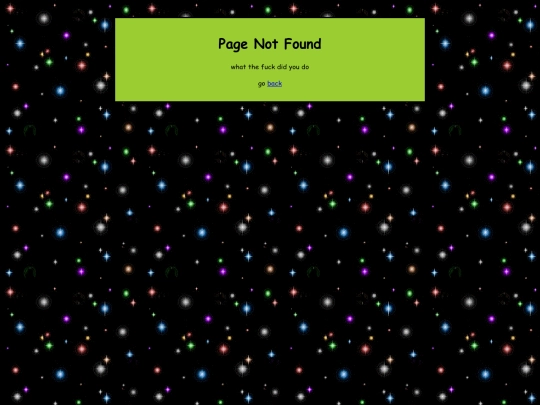 not_found screenshot