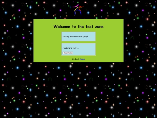test screenshot