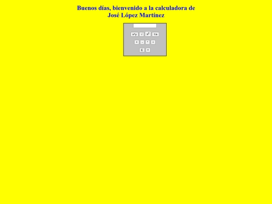 Calculadora screenshot