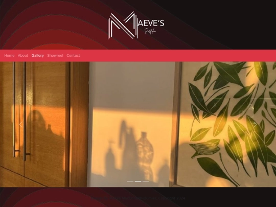 maeveportfolio/gallery screenshot