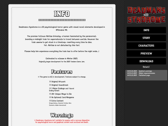project/deadmanssyndrome screenshot