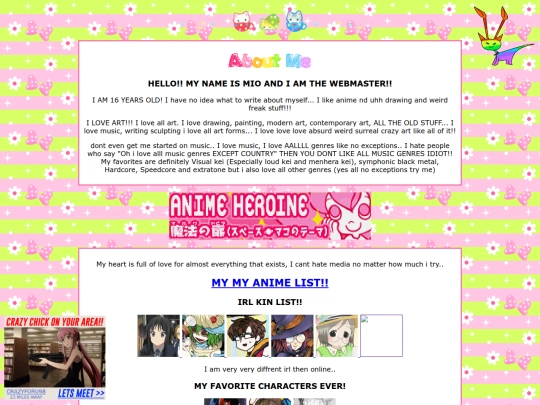 2/aboutme screenshot