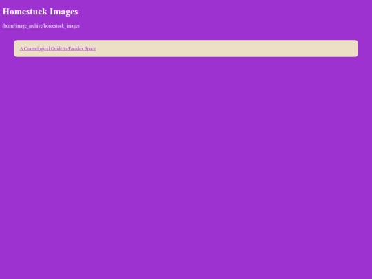 homestuck_images screenshot