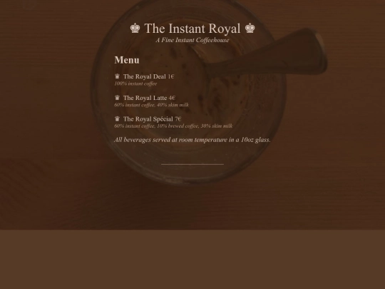 cafe screenshot