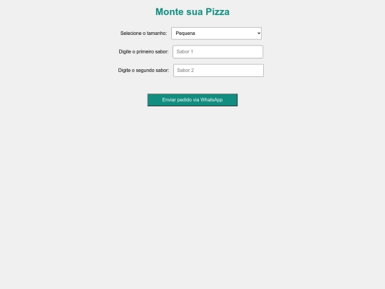 Pizza/Testesssssss/Index screenshot