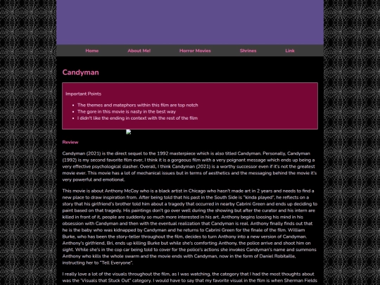Horror Movies/6/Candyman21 screenshot