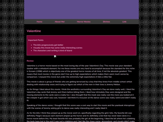 Horror Movies/6/Valentine screenshot