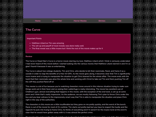 Horror Movies/8/TheCurve screenshot