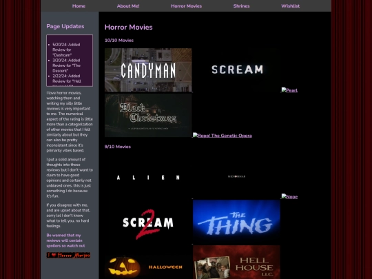 Horror Movies screenshot