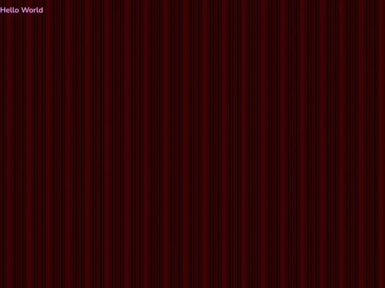 test screenshot