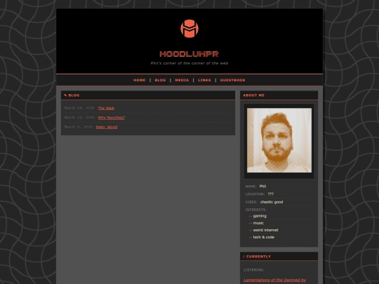 blog screenshot