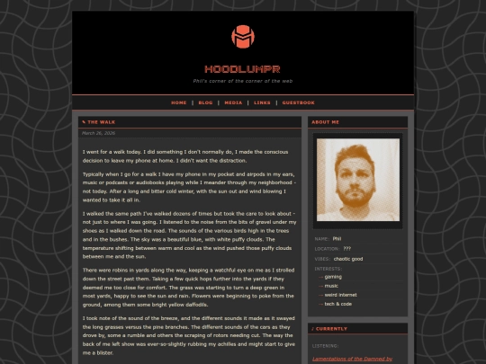 blog/the-walk screenshot