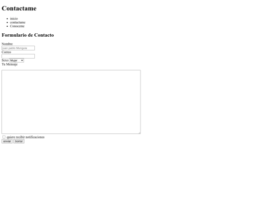internas/contactame screenshot
