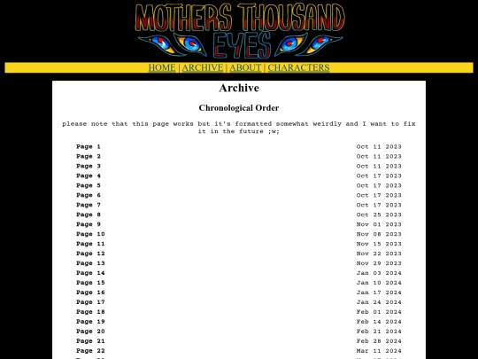 archive screenshot