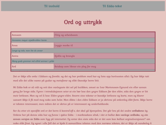 kvadOrdbok screenshot