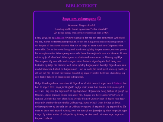 volsung screenshot