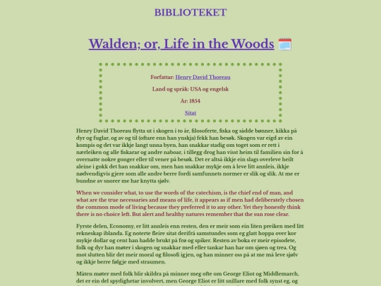 walden screenshot