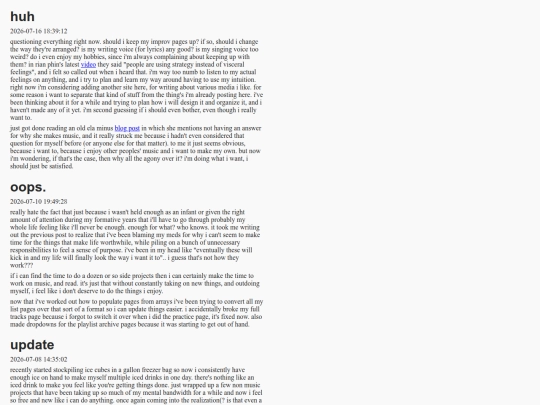 blog screenshot