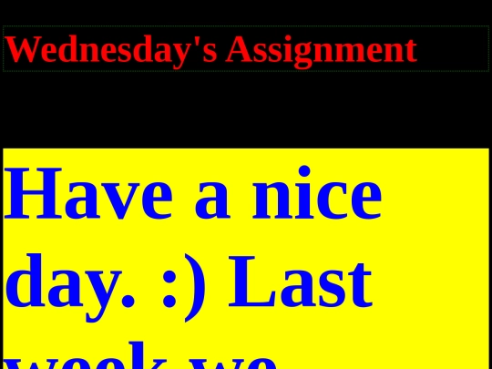 Assignment10 screenshot