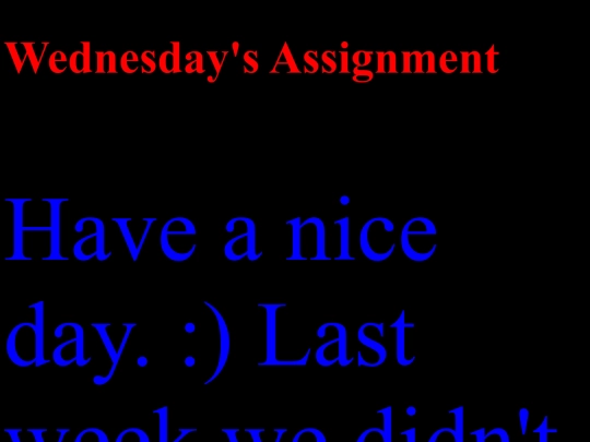 Assignment9 screenshot