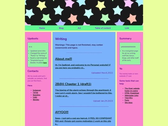 writing_nav/rants screenshot