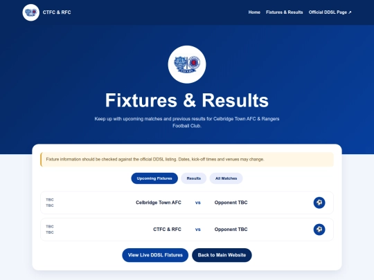 ctfc_rfc_fixtures_results screenshot